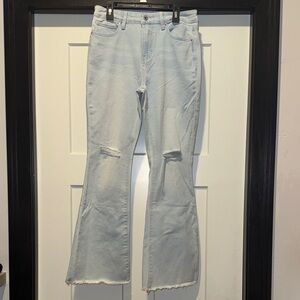 YMI Light Blue Distressed Kids Jeans